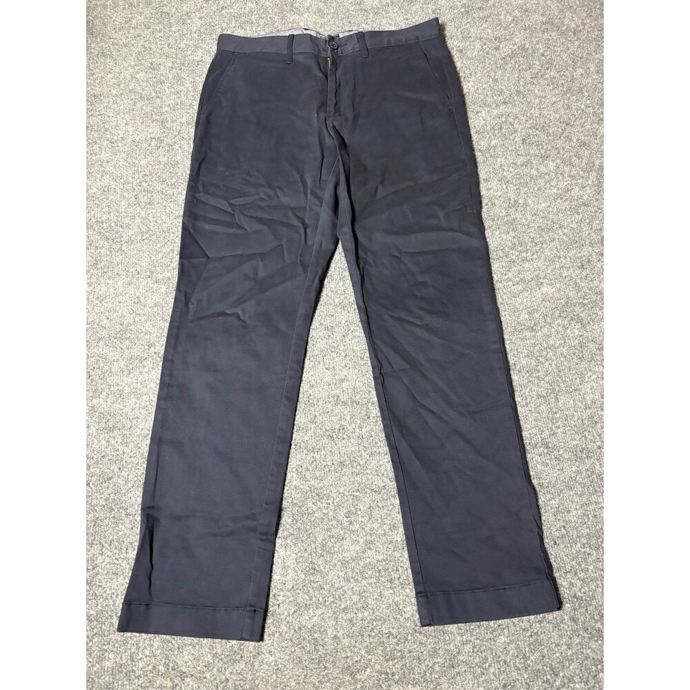 J.CREW Chino Pants Mens 30x30 Blue 770 Straight Regular Fit Stretch Casual
